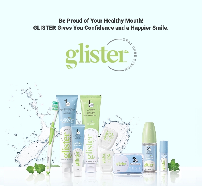 glister multi action oral care